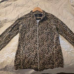 Tommy Bahama Leopard Print Jacket (Worn Once)